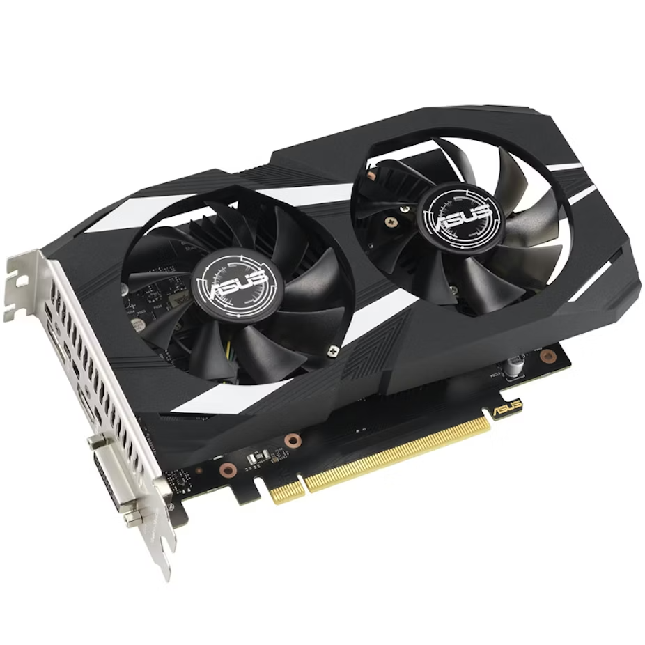 ASUS GeForce RTX 3050 6G DUAL OC Gaming Graphics Card 1537MHz Boost Clock, GDDR6