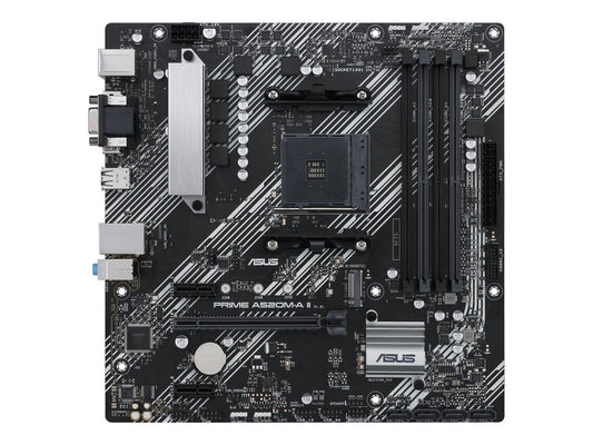 ASUS PRIME A520M-A II/CSM - motherboard - micro ATX - Socket AM4 - AMD A520