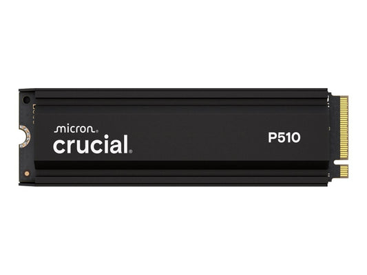 Crucial P510 - SSD - 1 TB - PCI Express 5.0 x4 (NVMe) With heatsink