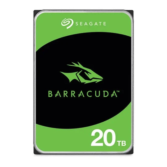 Seagate Barracuda 20TB Internal Hard Drive 7200RPM, 512MB Cache SATA 6Gb/s, 3.5"