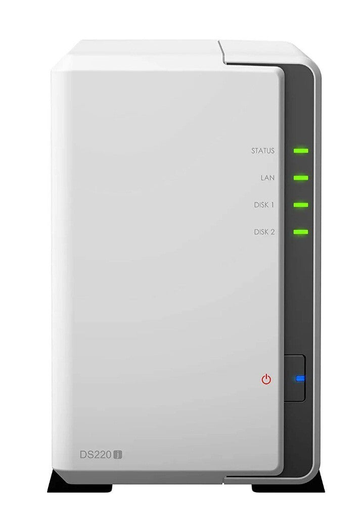 2bay  Synology DiskStation DS223j  NAS Enclosure,Realtek RTD1619B Quad Core,1GB.