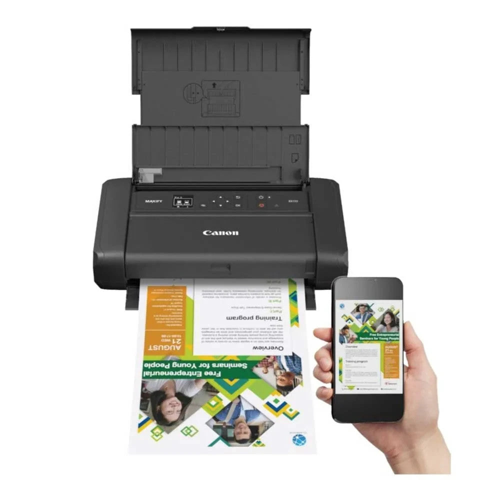 Canon MAXIFY BX110 A4 Colour Inkjet Printer With Battery