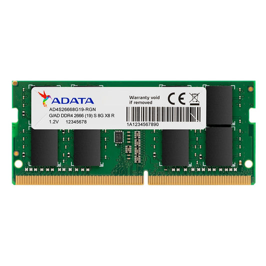 ADATA Premier AD4S26668G19-SGN 8GB (1x 8GB) SODIMM System Memory, 2666MHz, DDR4,
