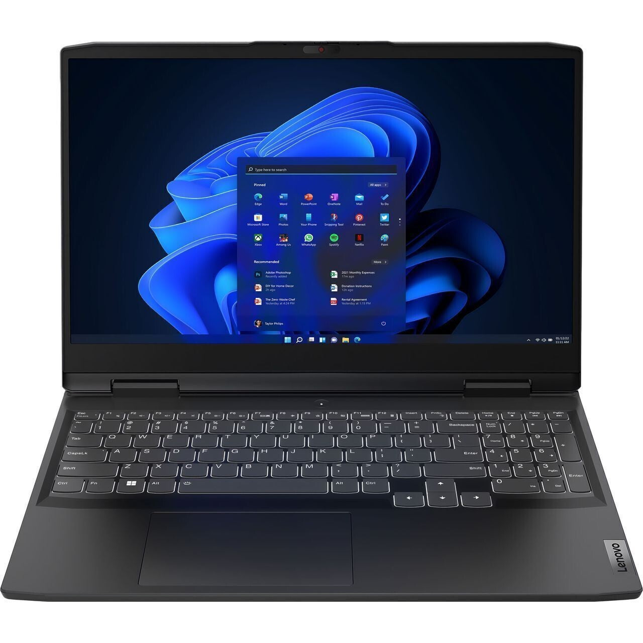 LENOVO IdeaPad Gaming 3 15ARH7 15.6 Inch (512GB SSD, AMD Ryzen 5 6600H, 3.3GHz, 