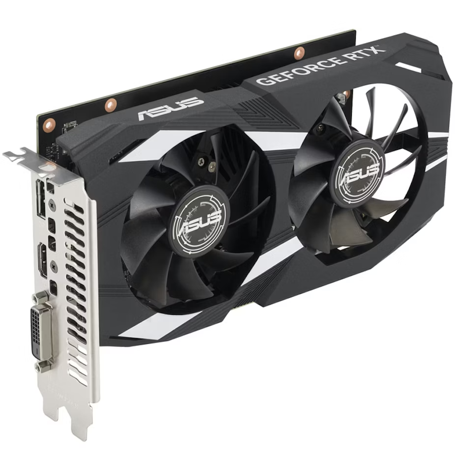 ASUS GeForce RTX 3050 6G DUAL OC Gaming Graphics Card 1537MHz Boost Clock, GDDR6