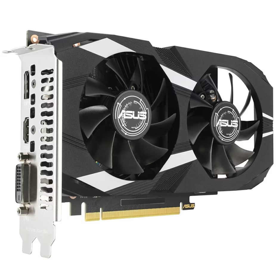 ASUS GeForce RTX 3050 6G DUAL OC Gaming Graphics Card 1537MHz Boost Clock, GDDR6