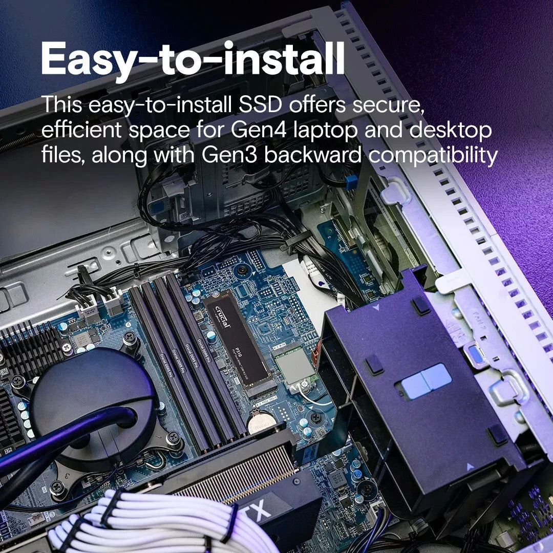 1TB Crucial P310, M.2 (2280) PCIe 4.0 (x4) NVMe SSD, 7100MB/s Read, 6000MB/s Wri