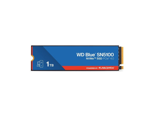WD Hard Drive 1TB WD Blue SN5100 NVMe SSD 1TB WDS100T5B0E-00CPE0