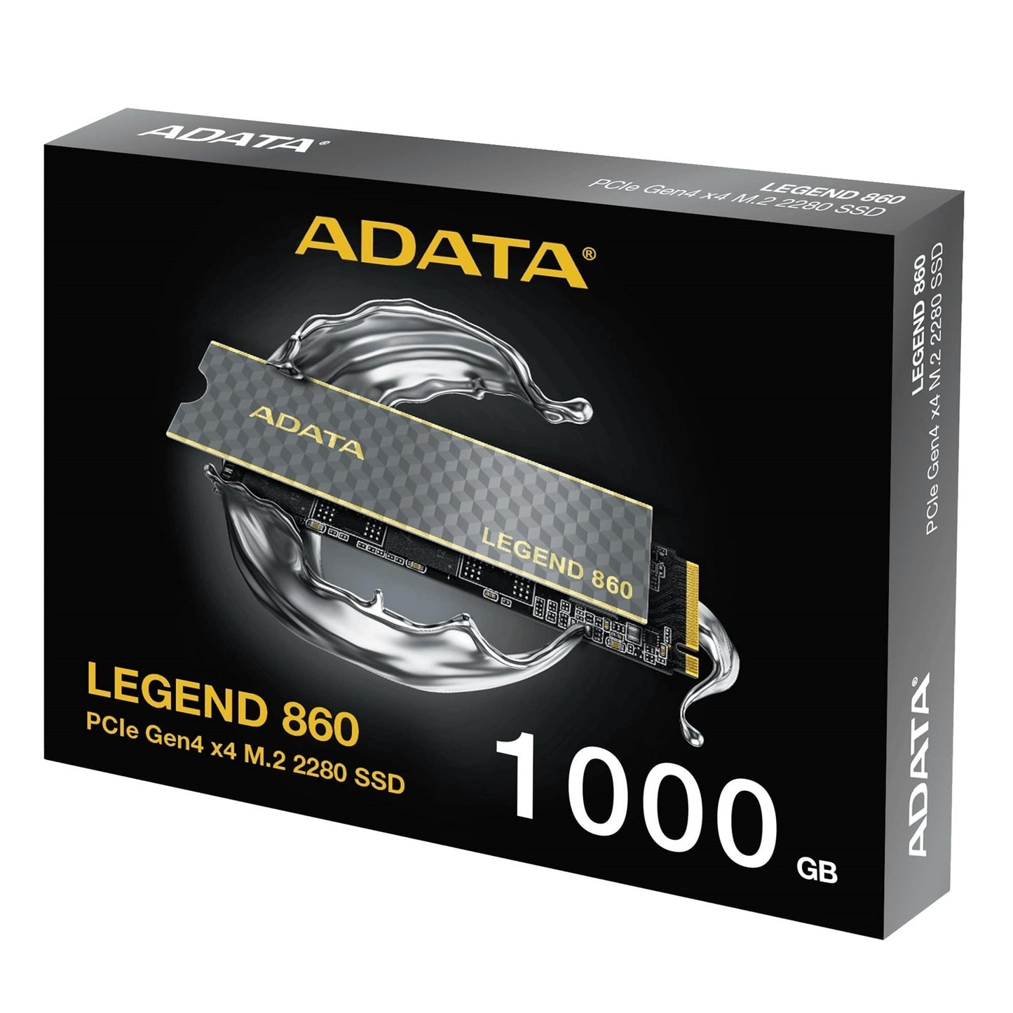 Adata Legend 860 (SLEG-860-1000GCS) 1TB NVMe SSD, PCIe Gen4, M.2 Interface, 2280