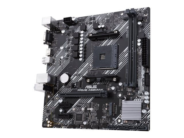 ASUS PRIME A520M-K - motherboard - micro ATX - Socket AM4 - AMD A520