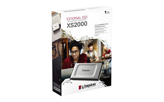 Kingston XS2000 1TB External SSD USB 3.2 Gen 2 Portable Solid State Drive