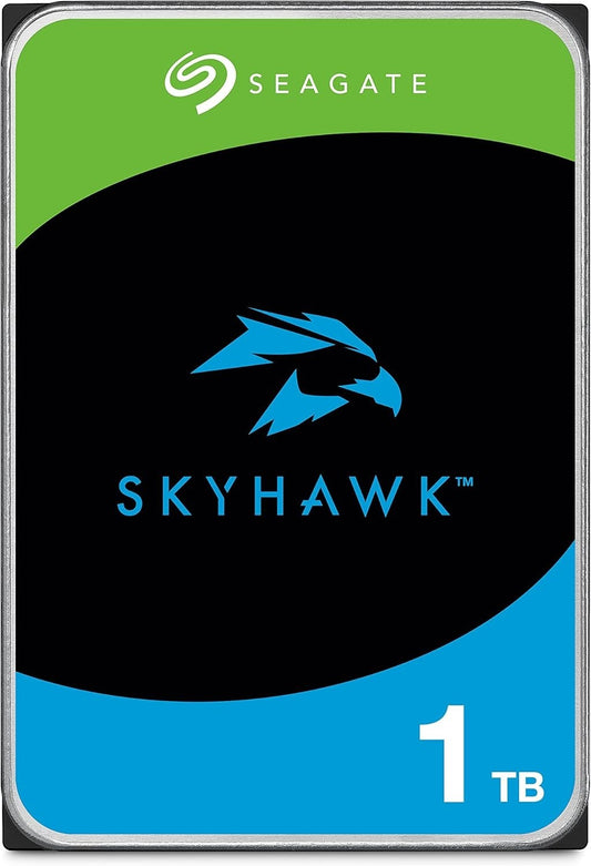 Seagate 1Tb Skyhawk Surveillance 3.5" Hard Drive ST1000VX013 Sata 6Gb/S/256Mb