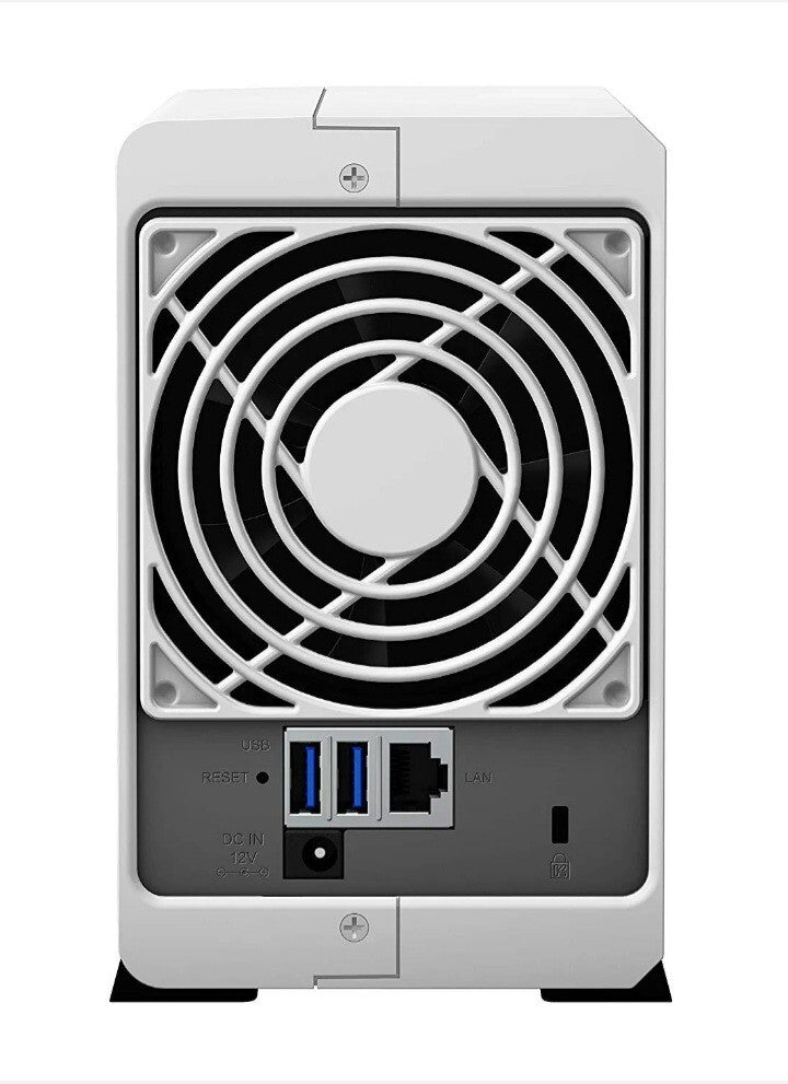 2bay  Synology DiskStation DS223j  NAS Enclosure,Realtek RTD1619B Quad Core,1GB.