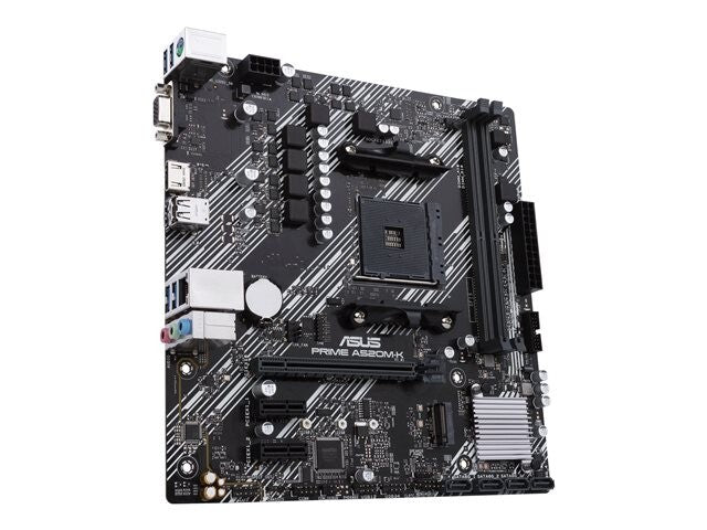 ASUS PRIME A520M-K - motherboard - micro ATX - Socket AM4 - AMD A520