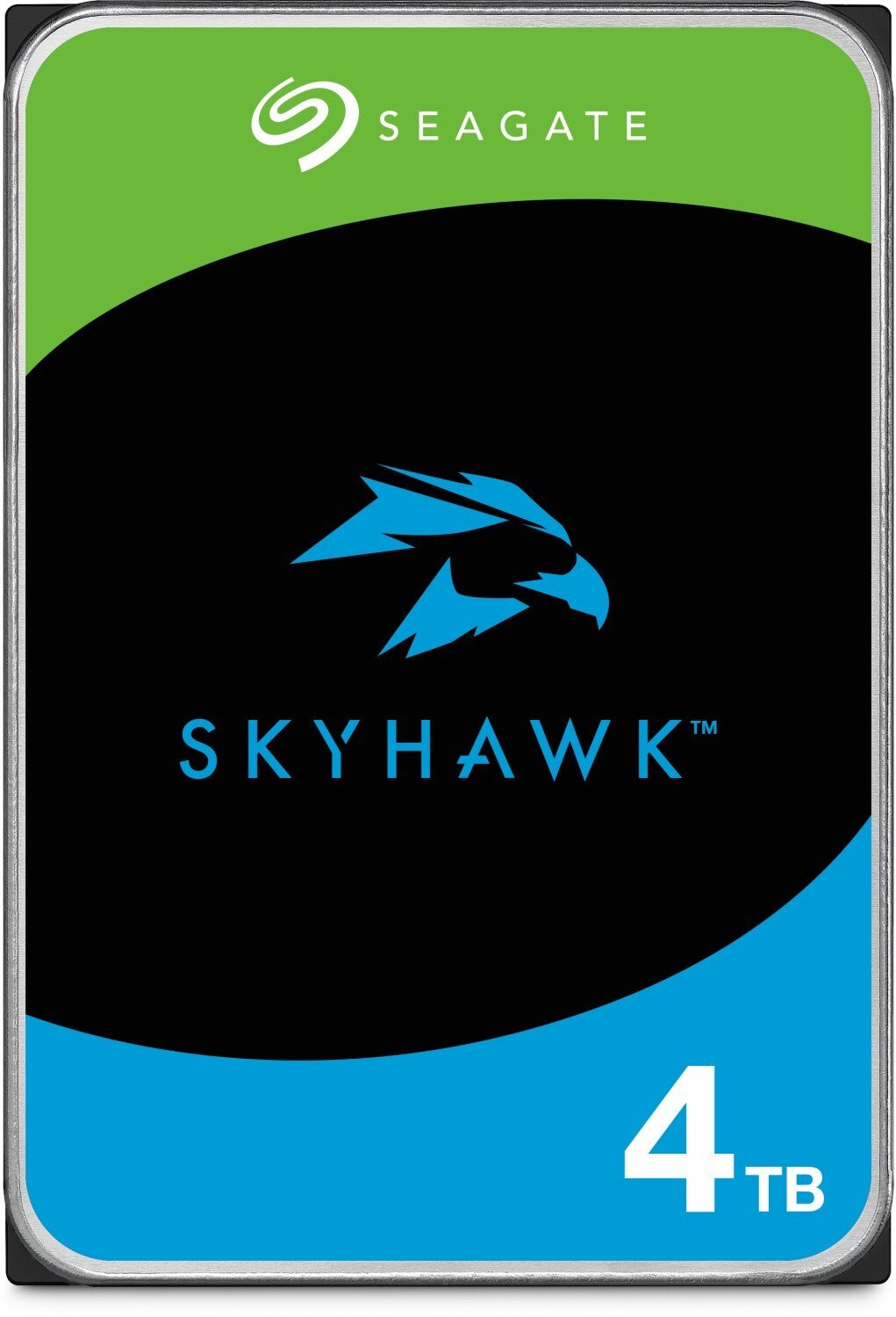 4TB Seagate SkyHawk ST4000VX016 NVR Hard Drive, 3.5" HDD, SATA III 6Gb/s, 180MB/