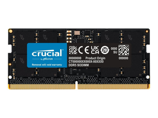 Crucial - DDR5 - module - 16 GB - SO-DIMM 262-pin - CT16G56C46S5