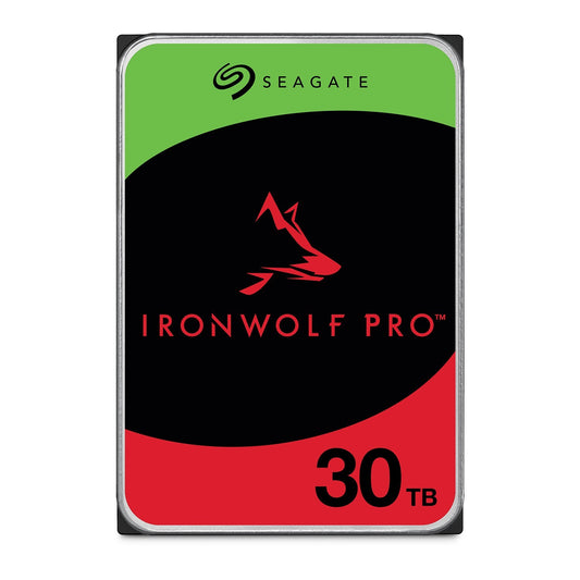 Seagate IronWolf Pro ST30000NT011 NAS Hard Drive, 3.5", SATA III 6Gb/s, 7200rpm,