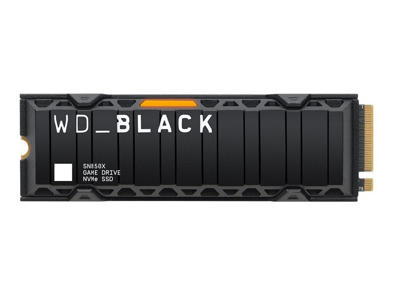 Western Digital WD_BLACK SN850X 1TB NVMe Internal SSD with Heatsink (WDS100T2XHE