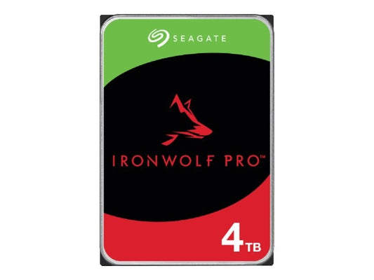 Seagate ironWolf Pro 4TB (four pack) SATA Hard Drive for NAS w/ 7200RPM 6Gb/s 25