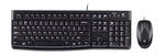 Logitech MK120 (920-002552) Keyboard and Mouse - Black