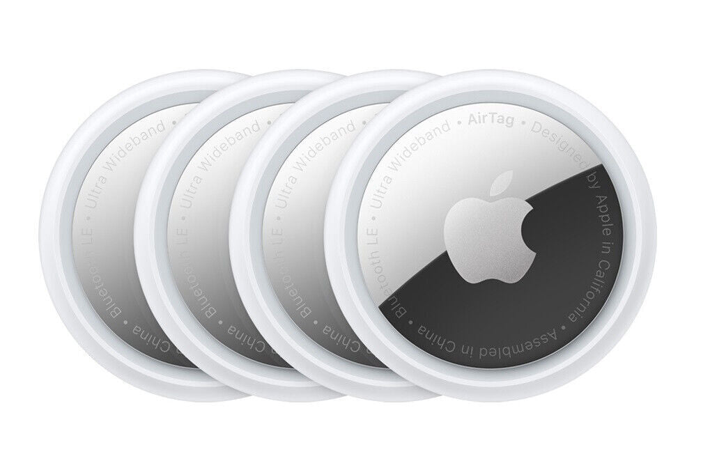 Apple AirTag - White, 4-Pack