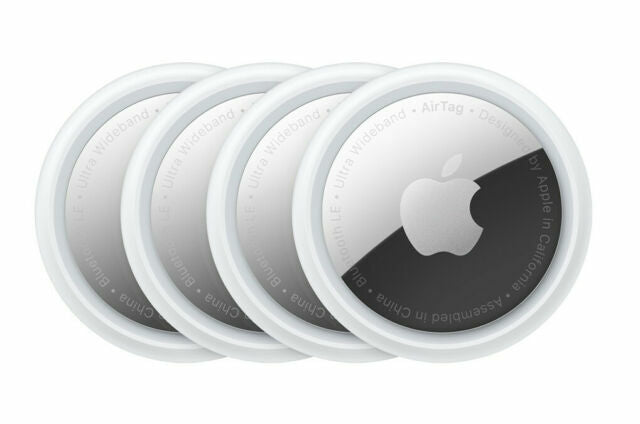 Apple AirTag - White, 4-Pack