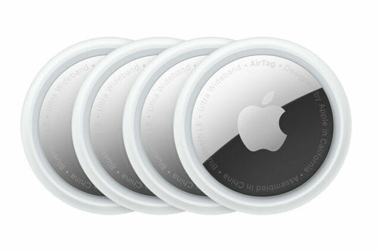 Apple AirTag - White, 4-Pack