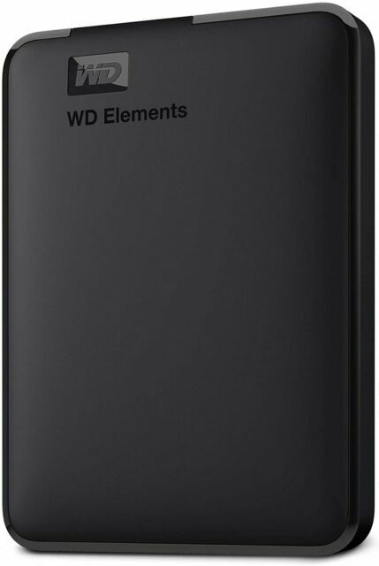 Western Digital Elements 4TB,External,2.5 inch (WDBU6Y0040BBK-WESN) Hard Drive