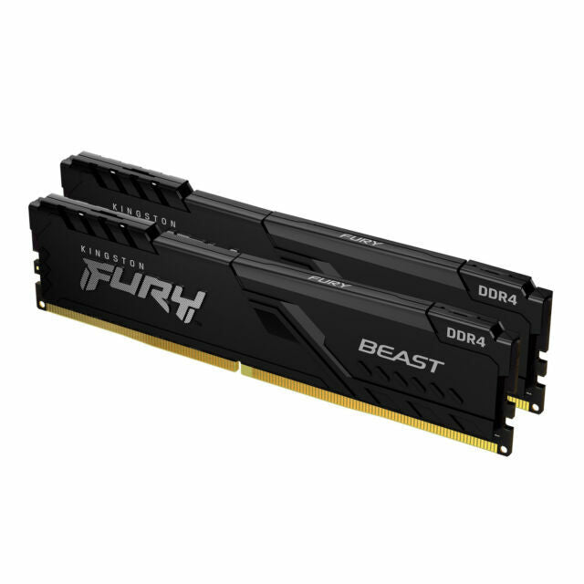Kingston FURY Beast 16GB (2 x 8GB) 3200MHz DDR4 RAM - Black Memory Size: 16GB..