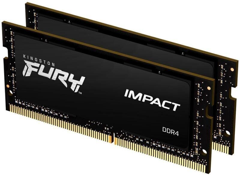 Kingston FURY Impact 64GB Kit (2x32GB) DDR4 3200MHz Laptop RAM | KF432S20IBK2/64